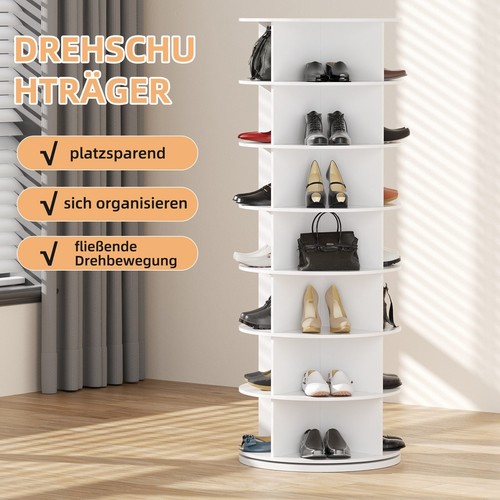 Schuhregal 360 drehung - schuhregal,