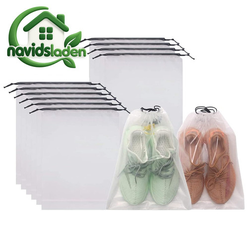 Schuhbeutel 10x mit zugband - schuhbeutel,