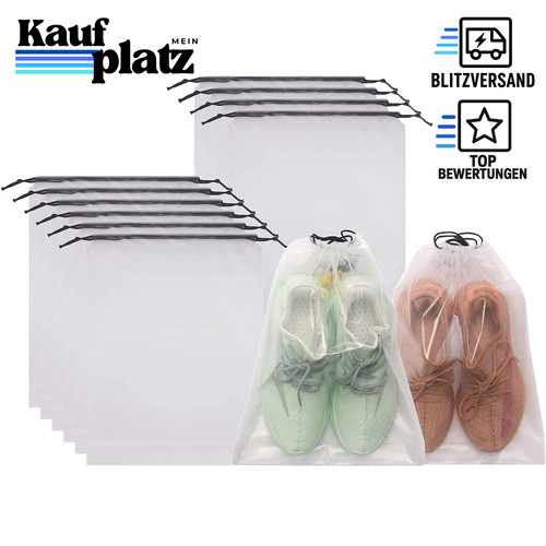 Schuhbeutel 10x wasserdicht - 10x,