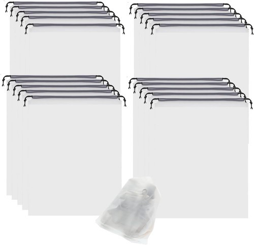 Schuhbeutel 20x wasserdicht - 20x, pe